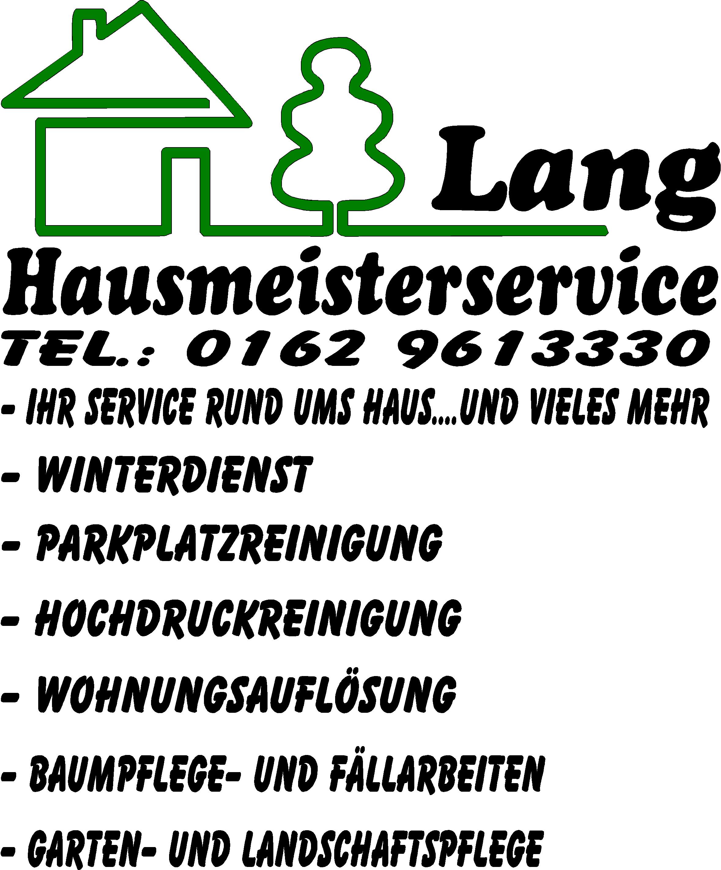 Hausmeisterservice Lang