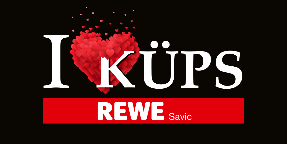 logo I Love Küps Rewe Savic